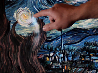 Starry Night Interactive Animation